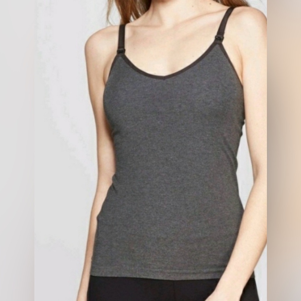 Auden Heather Grey Nursing Bra Cami Top
Small
New with Tags